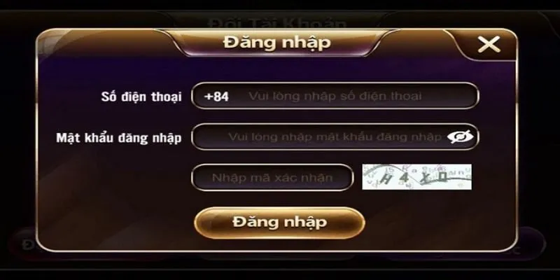 Cần điền đúng thông tin trên tất cả form nhà cái yêu cầu